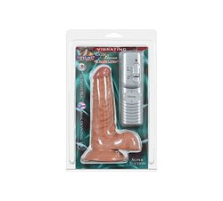 Nasstoys Lifelikes Vibrating Latin Baron Vibrator, Flesh, 5 Inch